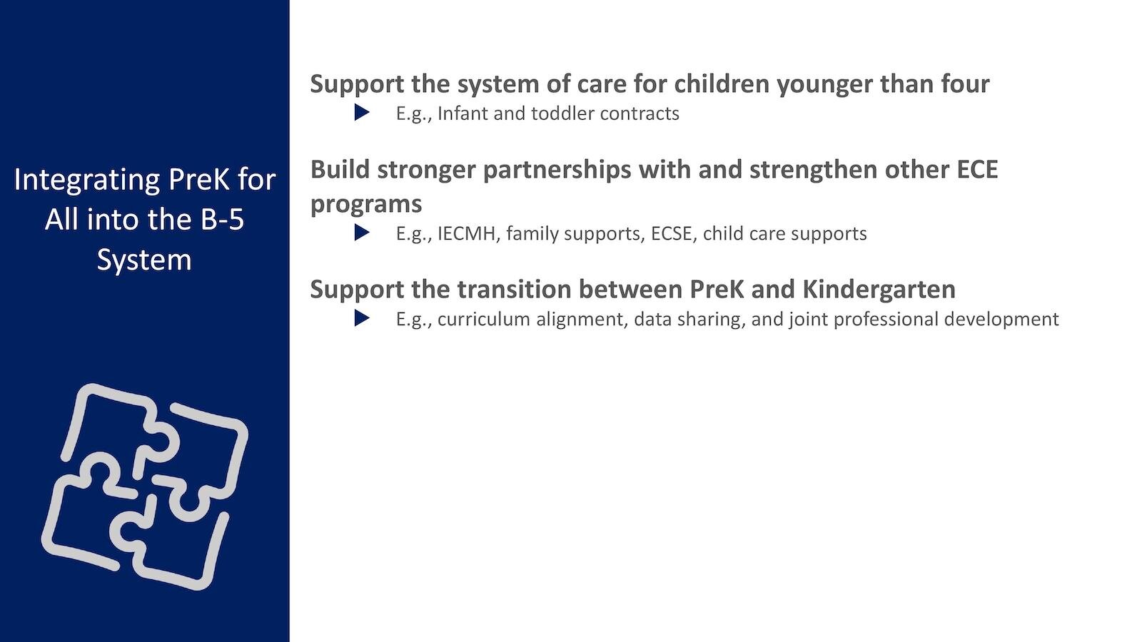 PreK for All Summary