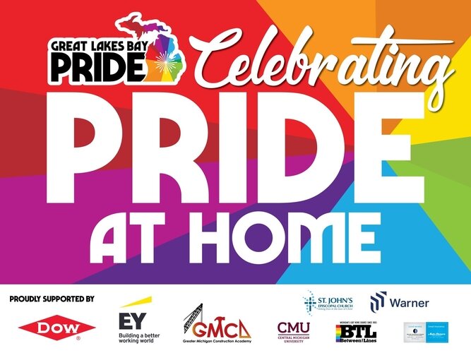 The 2020 Great Lakes Bay Pride Festival takes place in homes and neighborhoods.