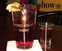 Retro Rocks drink
