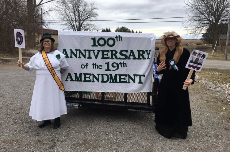 A local group plans to celebrate the 100th anniversary of the 19th Amendment - which gave women the right to vote - on Aug. 25 in Bay County.