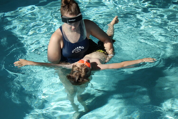 The Dow Bay Area Family Y paused its membership dues during the COVID-19 pandemic, but kept offering swim lessons and other services.