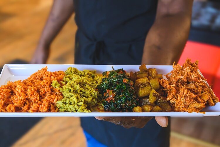 Tatse, a restaurant near the Michigan Capitol that serves Lansing’s only Nigerian cuisine.