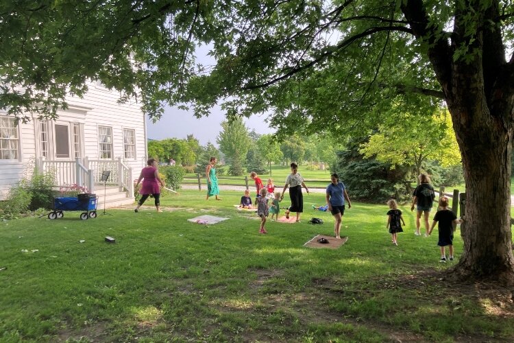 The Trombley House hosts educational and community events. (Photo courtesy of the Bay County Historical Society)