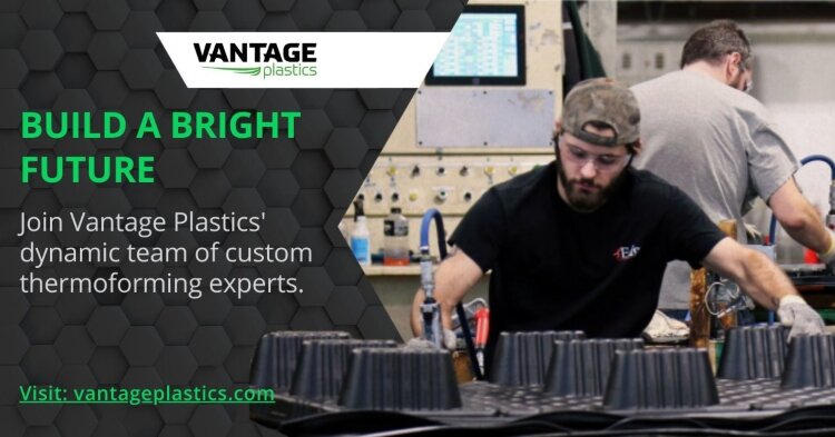 Standish-based Vantage Plastics recently announced an expansion into Bay County, investing millions into an existing building and creating 93 jobs. (Photo courtesy of Vantage Plastics)