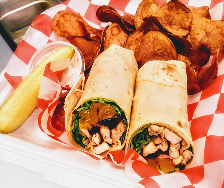 Offering both made-to-order and specialty wraps, diners can customize their wraps or can order from Grischke’s unique take on the wrap genre.