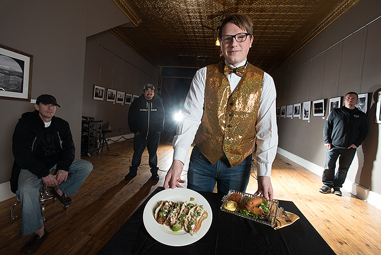 The team behind the REO Town pop-up restaurant-Photo Dave Trumpie