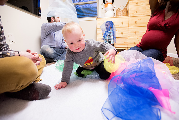 Foreign language immersion class at Aux Petits Soins - Photo Dave Trumpie