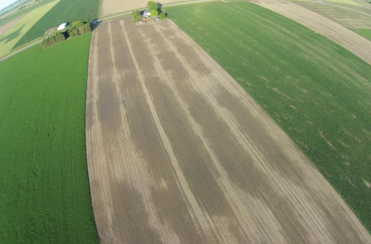 A drone's eye view from Corey Oeschager’s Thumb Drone Works