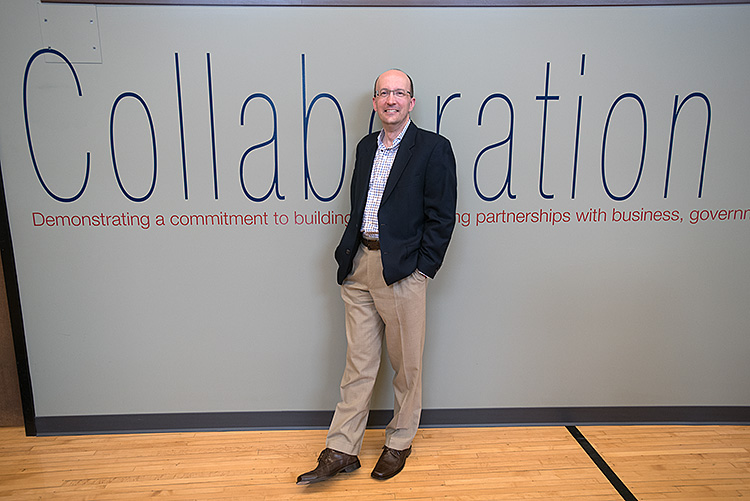 Jeff Williams at Michigan Nonprofits Association - Photo Dave Trumpie