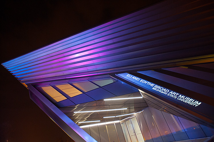 Eli and Edythe Broad Art Museum at Michigan State University - Photo Dave Trumpie