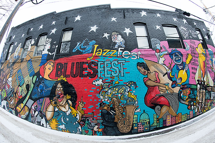 Old Town Mural - Photo Dave Trumpie