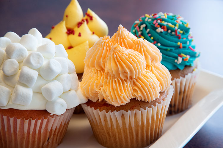 Beautiful Cupcakes at Sugar Shack - Photo Dave Trumpie