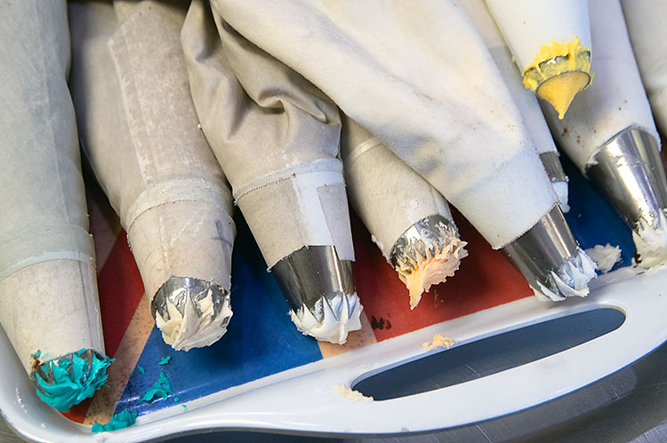 The tools of the cake decorating trade at Sugar Shack - Photo Dave Trumpie