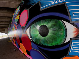 An ARTpath mural - Photo Dave Trumpie