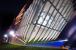 the Eli and Edythe Broad Art Museum  - Photos Dave Trumpie