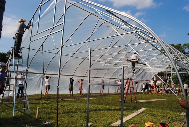 Hoop house