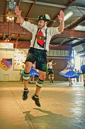 Dancers at German Park