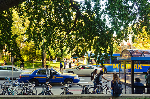 Walk, bike, bus, cab or drive?