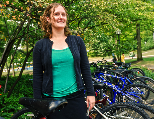 Natalie Sampson on U of M North Campus