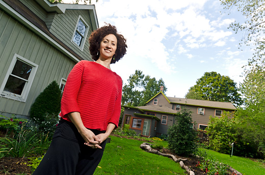 Rachel Blistein at her Oak Street home