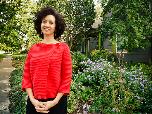 Rachel Blistein at her Oak Street home