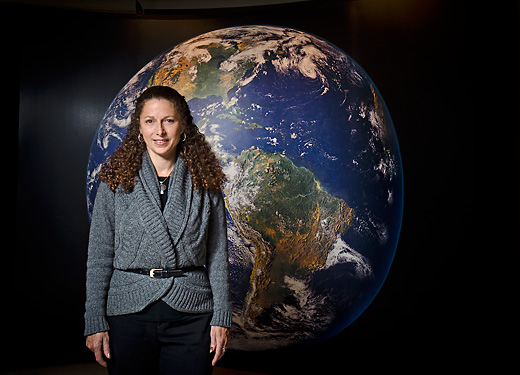 Kira Berman at the U of M Exhibit Museum of Natural History