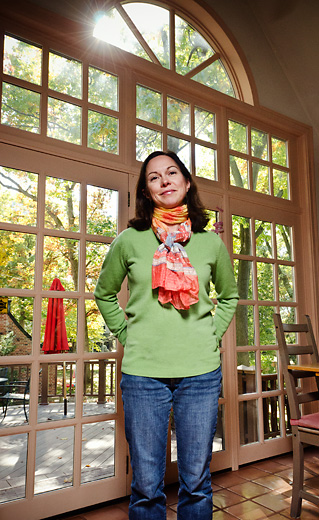 Karen Willatt at her Ann Arbor home