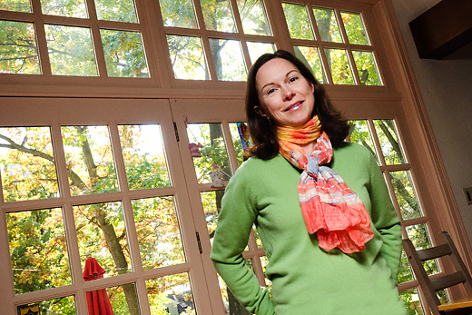 Karen Willatt at her Ann Arbor home