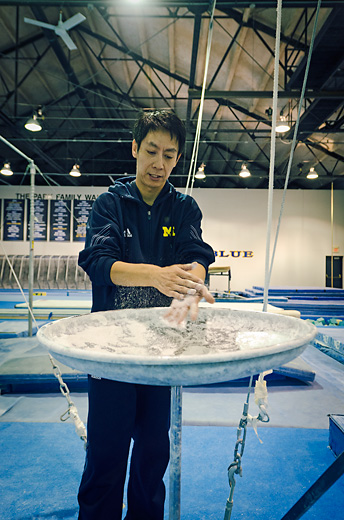 Xiao Yuan at the Newt Loken Training Center