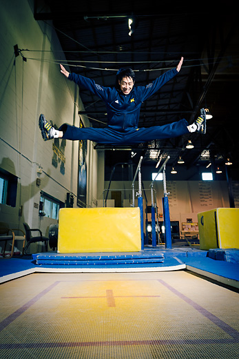 Xiao Yuan at the Newt Loken Training Center