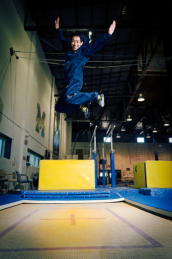 Xiao Yuan at the Newt Loken Training Center