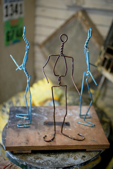 Sculptor Tad McKillop's Ann Arbor studio