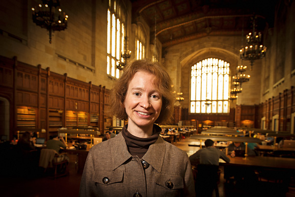 Sara Gosman at the U of M Law Quad