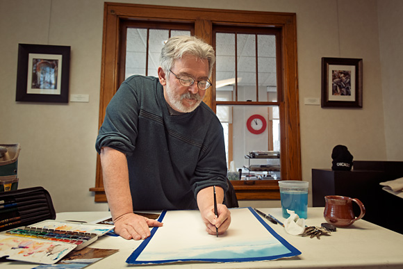 Graphic Arts Director Keith McGuire