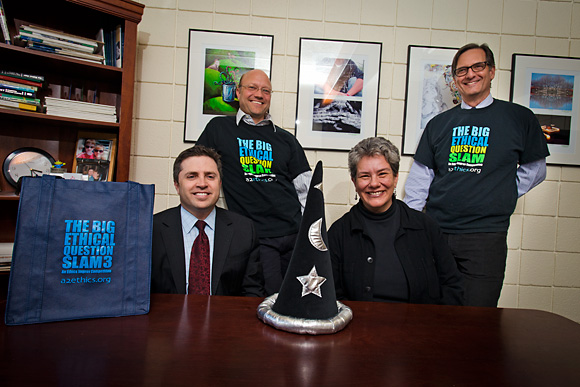 L to R Carl Pelofsky, Bob Ause, Lisa Ortiz and Mark Randolph