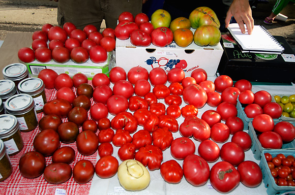 Produce at Farmers' Market