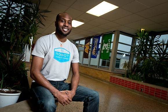 D'Real Graham at Ypsilanti Middle School