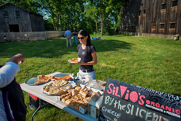 Amy Cannon of Silvio's Organic at Cobblestone Farm Market