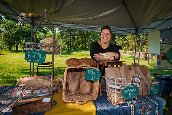Stephanie Ariganello of Mother Loaf at Cobblestone Farm Market