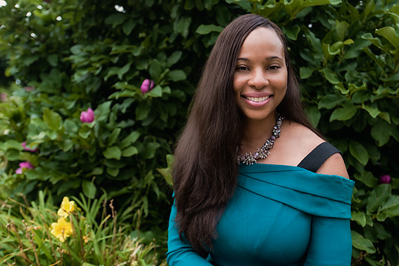 Anistia Thomas at her office in Ann Arbor