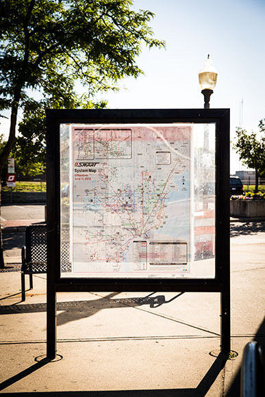  SMART Travel at the Royal Oak Transit Center - David Lewinski Photography