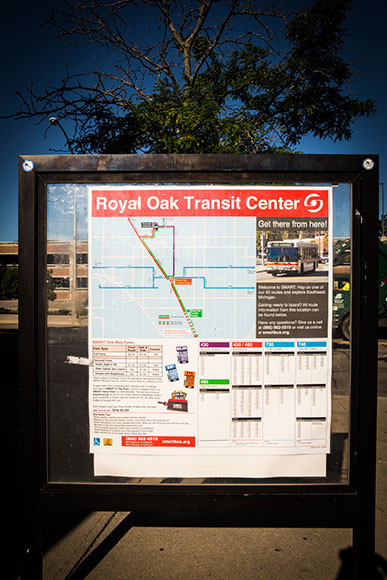  SMART Travel at the Royal Oak Transit Center - David Lewinski Photography