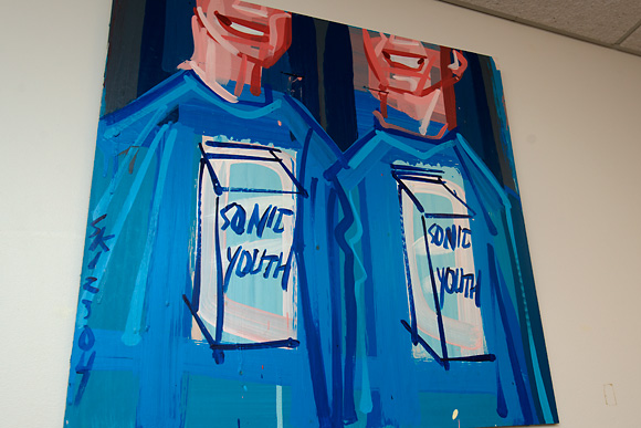  A Stephen Keene painting at WCBN