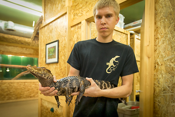 Jan Zuidveld at the Great Lakes Zoological Society