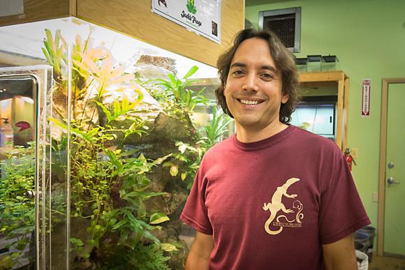 John Lebert at the Great Lakes Zoological Society