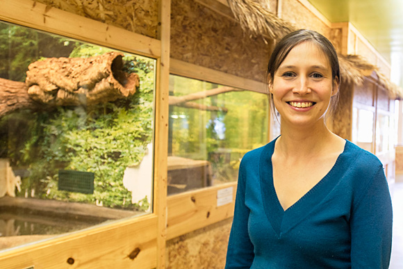 Sara McCune at the Great Lakes Zoological Society