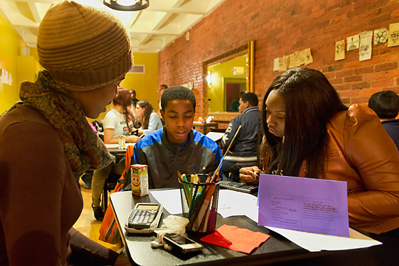 826michigan drop-in tutoring at Beezy's Cafe