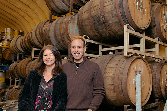 Matt and Rene Greff at Corner Brewery, Ypsilanti