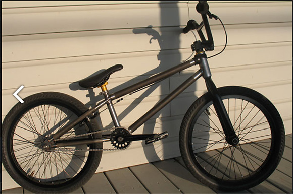 One of Thomas Hosford's Ordnance Bikes - photo courtesy Ordnance Bikes