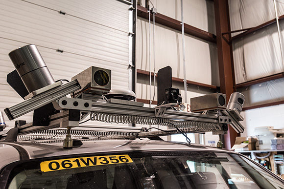 The 3D Lidar on a 2008 Next Generation Vehicle at U of M